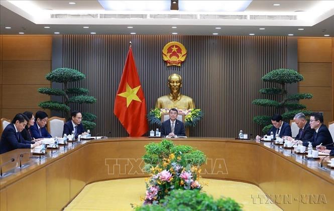 Tối 21/7/2026, tại Trụ sở Chính phủ, Thủ tướng Lê Minh Hưng điện đàm với Thủ tướng Canada Mark Carney. Ảnh: Dương Giang – TTXVN
