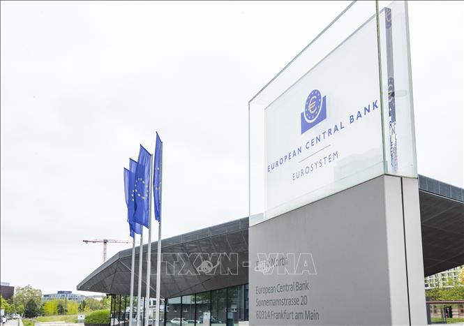 Trụ sở ECB tại Frankfurt, Đức. Ảnh: THX/TTXVN phát