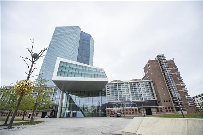 Trụ sở ECB tại Frankfurt, Đức. Ảnh: THX/TTXVN phát