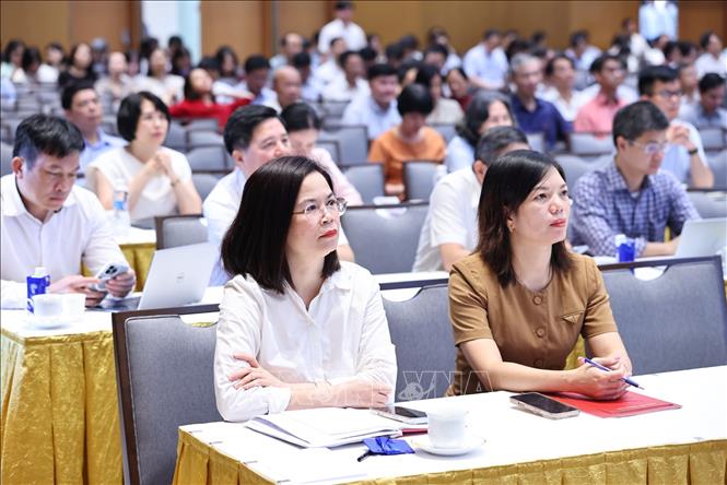 Các đại biểu tham dự Hội nghị thông tin chuyên đề quý III năm 2026. Ảnh: Minh Đức - TTXVN