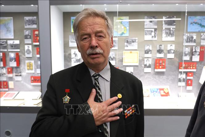 Chuyên gia Vladimir Alexandrovich Gvozdovsky. Ảnh: Văn Hiếu - PV TTXVN tại Nga