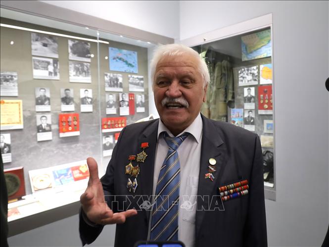 Chuyên gia Iosif Aleksandrovich Kruglikov. Ảnh: Văn Hiếu - PV TTXVN tại Nga