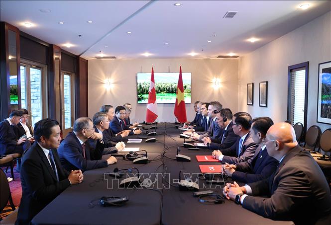 Tổng Bí thư, Chủ tịch nước Tô Lâm tiếp ông Alexandre Prevost, Chủ tịch Phụ trách hàng không dân dụng, CAE. Ảnh: Thống Nhất – TTXVN