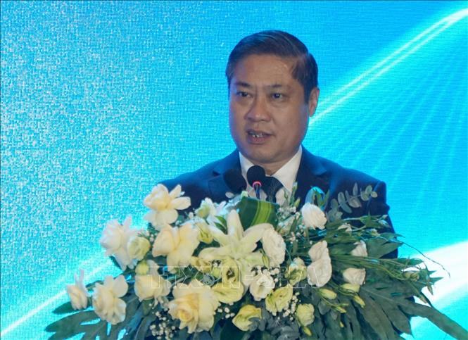 Ông Phan Thái Bình, Phó Chủ tịch UBND thành phố Đà Nẵng phát biểu tại Diễn đàn. Ảnh: Quốc Dũng - TTXVN