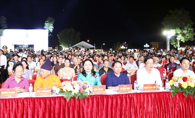 Các đại biểu tham dự lễ khai mạc, Ảnh: Thanh Tuấn - TTXVN