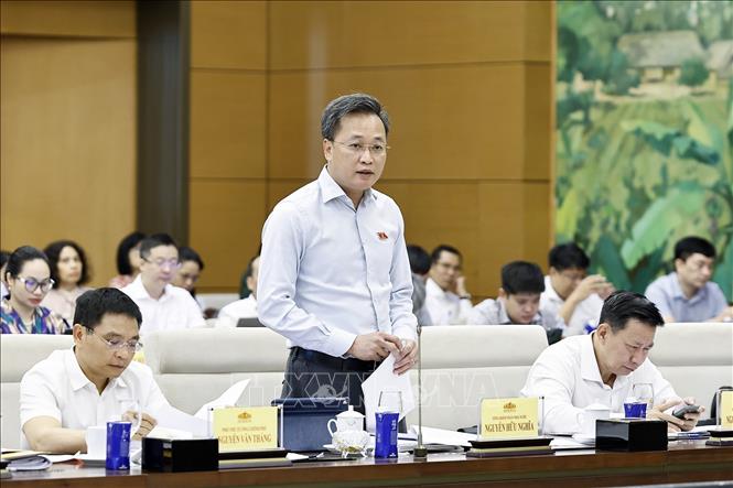 Tổng Kiểm toán Nhà nước Nguyễn Hữu Nghĩa phát biểu. Ảnh: Doãn Tấn - TTXVN