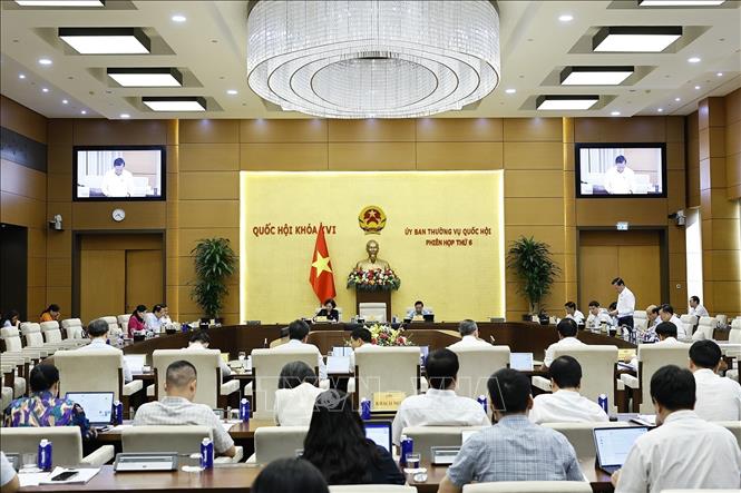 Quang cảnh phiên họp. Ảnh: Doãn Tấn - TTXVN