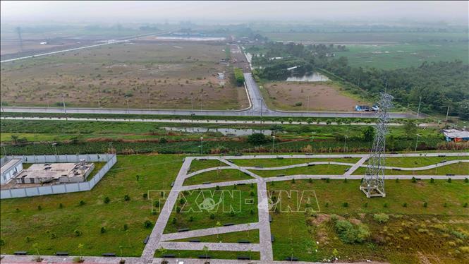 Khu công nghiệp VSIP Cần Thơ có diện tích giai đoạn 1 gần 294 ha, vốn đầu tư 3.717 tỷ đồng. Ảnh: Thanh Liêm - TTXVN
