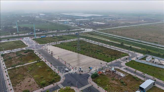 Khu công nghiệp VSIP Cần Thơ giai đoạn 1 đã hoàn thiện cơ sở hạ tầng, sẵn sàng đón nhà đầu tư vào xây dựng nhà máy. Ảnh: Thanh Liêm - TTXVN