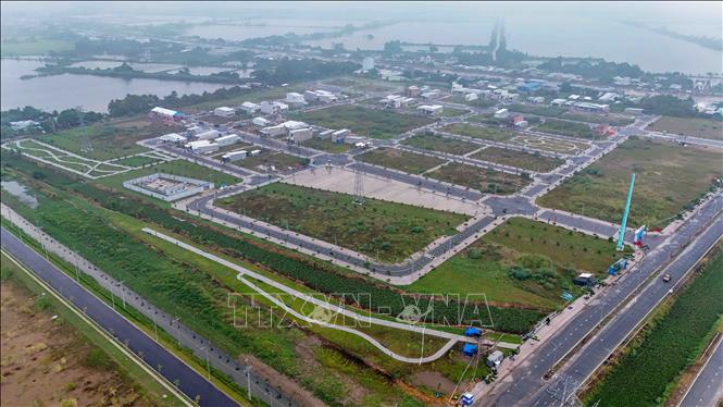 Hạ tầng của Khu công nghiệp VSIP Cần Thơ đã hoàn thiện, sẵn sàng đón các nhà đầu tư vào xây dựng nhà máy. Ảnh: Thanh Liêm - TTXVN