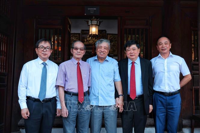 Các đại biểu dự lễ trao giải. Ảnh: Phạm Tuấn Anh - TTXVN