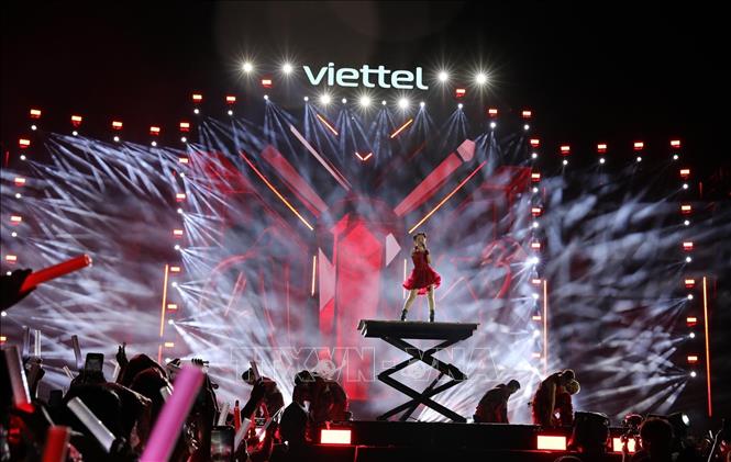Đại nhạc hội “Viettel Y-Fest 2026 - Nhịp điệu cuộc sống”. Ảnh: Quý Trung - TTXVN