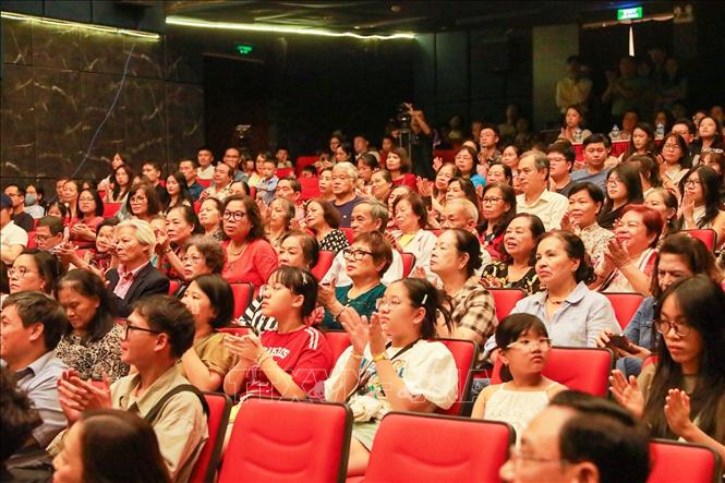 Chương trình thu hút sự yêu thích của khán giả. Ảnh: Khánh Hoà - TTXVN