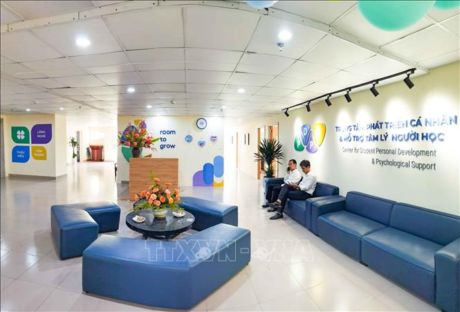 Trung tâm Phát triển cá nhân và Hỗ trợ người học (PDPS) tập trung vào các nhóm hoạt động: phát triển năng lực cá nhân, xã hội, học tập và nghề nghiệp; phòng ngừa và nâng cao sức khỏe tâm lý; tư vấn và trợ giúp tâm lý; đào tạo, thực hành nghề nghiệp; nghiên cứu và chuyển giao các mô hình hỗ trợ người học. Ảnh: Thanh Tùng -  TTXVN
