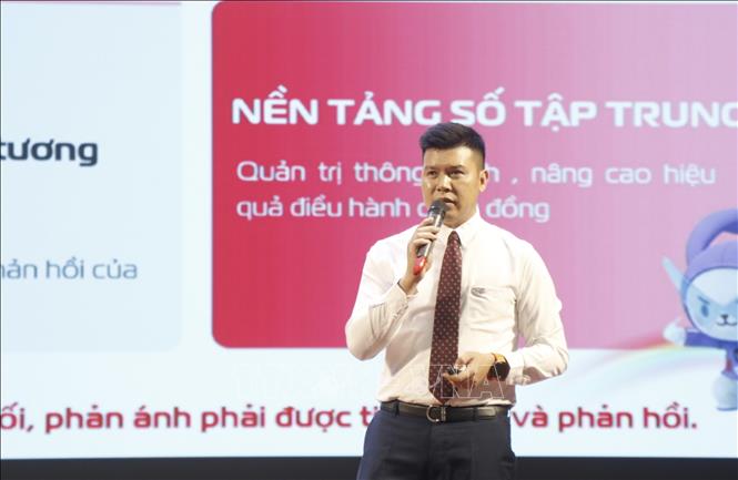 Đại biểu tham luận tại Hội thảo. Ảnh: Thanh Thương- TTXVN