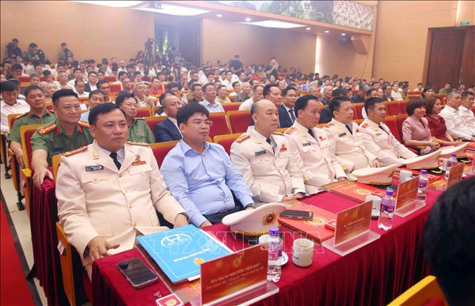 Các đại biểu tham dự buổi lễ. Ảnh: Phạm Kiên - TTXVN