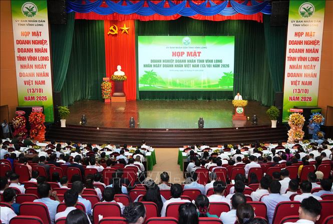 Quang cảnh buổi họp mặt. Ảnh: Phạm Minh Tuấn-TTXVN