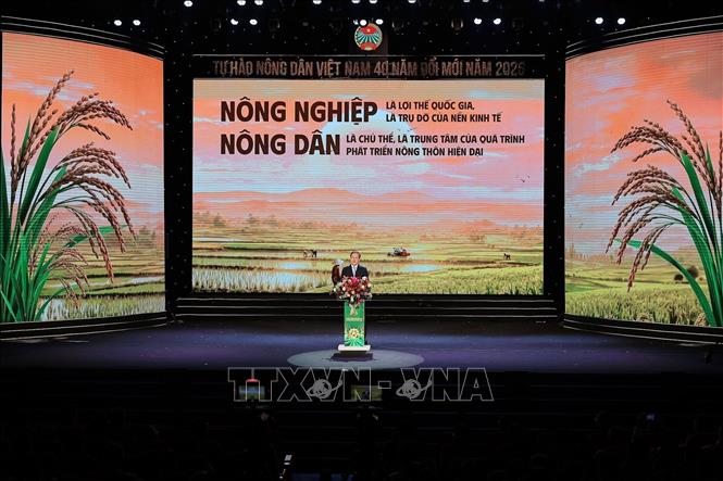 Quang cảnh Lễ tôn vinh. Ảnh: Lê Đông - TTXVN