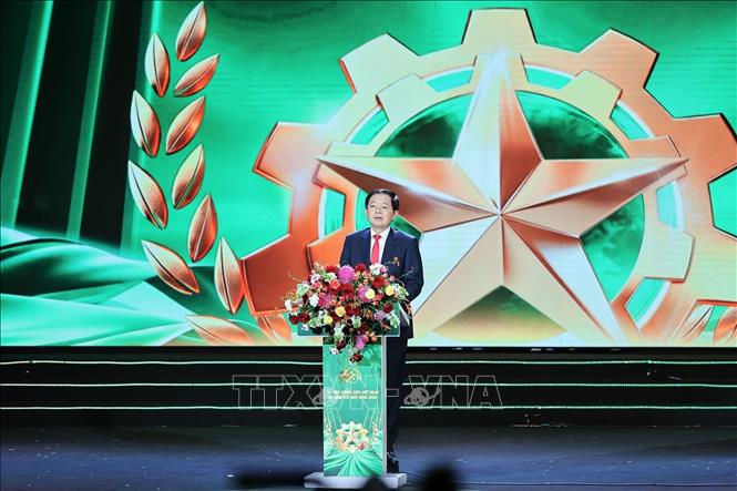 Đồng chí Hồ Quốc Dũng, Ủy viên Trung ương Đảng, Phó Thủ tướng Chính phủ phát biểu chỉ đạo. Ảnh: Lê Đông - TTXVN