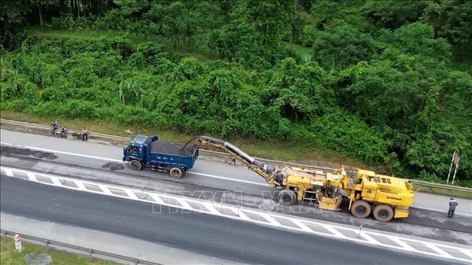  Được khởi công từ ngày 1/10/2025, dự án đặt mục tiêu cơ bản hoàn thành trong năm 2026 theo kế hoạch đề ra. Ảnh: Tuấn Anh - TTXVN 