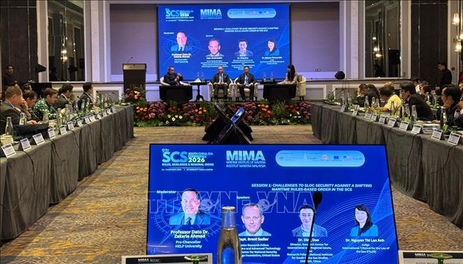 Quang cảnh hội thảo. Ảnh: Viên Luyến – Phóng viên TTXVN tại Malaysia
