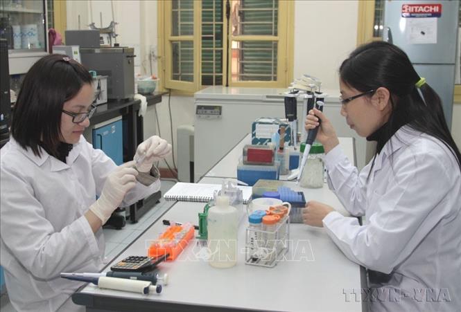 Phòng Thí nghiệm trọng điểm Công nghệ Enzym và Protein - trung tâm nghiên cứu của Trường Đại học Khoa học Tự nhiên (Đại học Quốc gia Hà Nội), với nhiệm vụ phát triển công nghệ enzym và protein hiện đại. Ảnh: Bích Ngọc – TTXVN