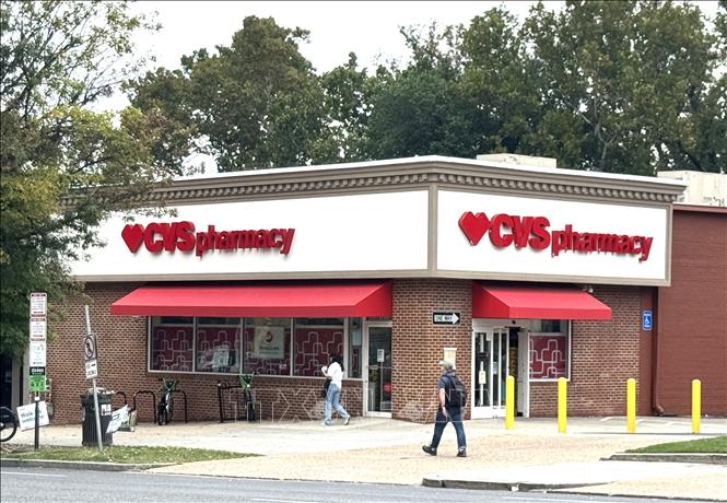 Một cửa hàng CVS ở khu Arlington, bang Virginia. Ảnh: Đoàn Hùng - P/v TTXVN tại Mỹ
