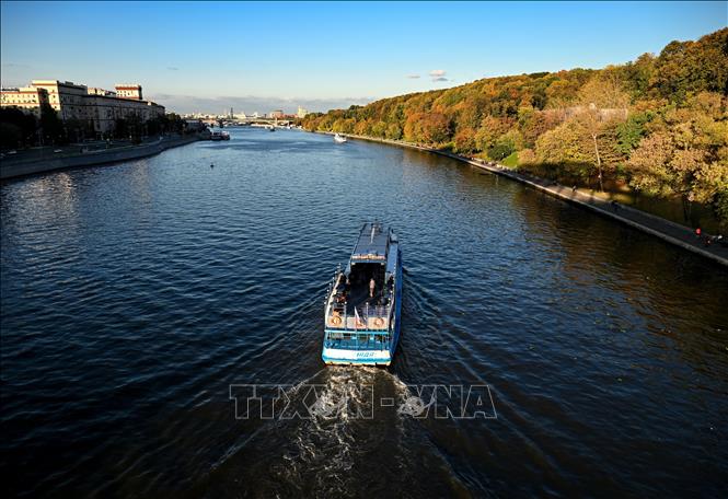 Cảnh đẹp mùa thu ở Moskva, Nga. Ảnh: THX/TTXVN phát