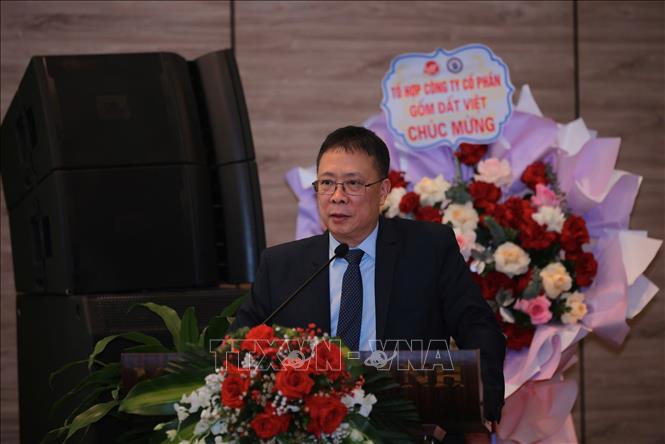 Giáo sư, Viện sĩ Châu Văn Minh, Chủ tịch Liên hiệp các Hội Khoa học và Kỹ thuật Việt Nam, Chủ tịch Quỹ Vifotec, phát biểu khai mạc hội thảo. Ảnh: Diệu Thúy – TTXVN