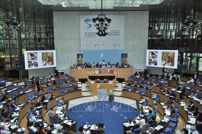 Kỳ họp lần thứ 39 Ủy ban Di sản thế giới thuộc UNESCO, diễn ra tại thành phố Hernandarias (Cộng hòa Paraguay), Vườn quốc gia Phong Nha - Kẻ Bàng lần thứ hai được công nhận là Di sản thiên nhiên thế giới xét theo tiêu chí đa dạng sinh học. Ảnh: Tiến Nhất - TTXVN
