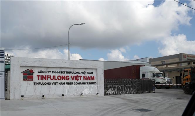 Doanh nghiệp nước ngoài đầu tư tại Khu công nghiệp Tam Thăng, thành phố Đà Nẵng. Ảnh: Trần Tĩnh - TTXVN