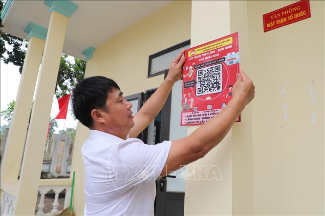 Phường Đào Duy Từ gắn bảng có mã 