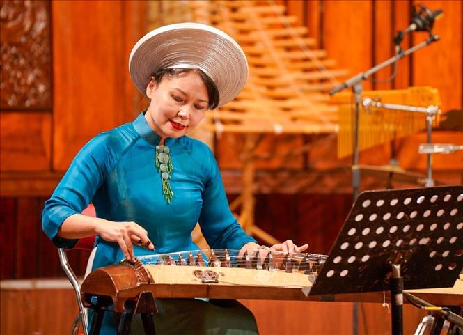 Học viện Âm nhạc Quốc gia Việt Nam là nơi đào tạo nhiều thế hệ nghệ sĩ, nhạc sĩ, nhà nghiên cứu và giảng viên, đóng góp quan trọng vào sự phát triển của nền âm nhạc Việt Nam. Ảnh: Khánh Hoà - TTXVN