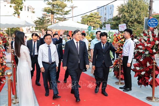 Đồng chí Phạm Gia Túc, Ủy viên Bộ Chính trị, Phó Thủ tướng Thường trực Chính phủ Lễ kỷ niệm 145 năm Đường sắt Việt Nam (1881–2026), 80 năm Ngày truyền thống ngành Đường sắt (21/10/1946 – 21/10/2026). Ảnh: Lê Đông - TTXVN