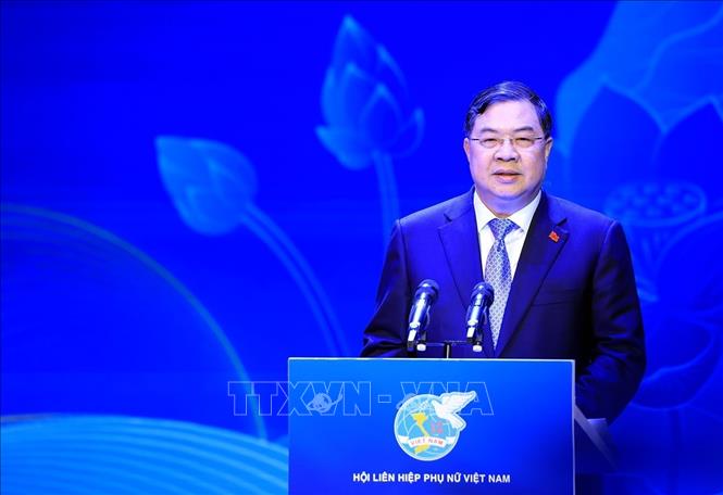 Phó Thủ tướng Thường trực Phạm Gia Túc phát biểu. Ảnh: Tuấn Anh - TTXVN