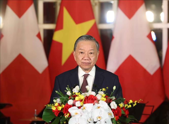 Tổng Bí thư, Chủ tịch nước Tô Lâm phát biểu. Ảnh: Thống Nhất -TTXVN 