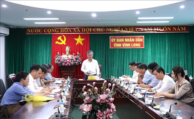 Quang cảnh buổi làm việc. Ảnh: Lê Thúy Hằng – TTXVN