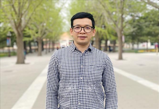 Phó Giáo sư Nguyễn Quốc Hưng - hiện đang công tác tại Viện Toán học và Khoa học hệ thống (AMSS), thuộc Viện Hàn lâm Khoa học Trung Quốc. Ảnh: TTXVN phát