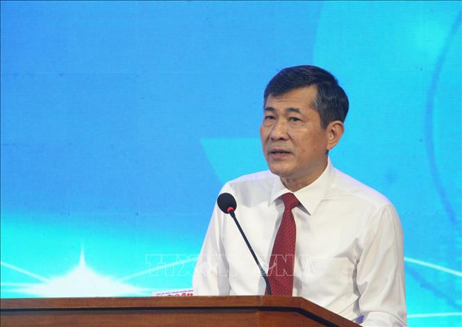 Phó cChủ tịch UBND tỉnh Nghệ An Thái Văn Thành phát biểu tại lễ khai mạc. Ảnh: Văn Tý - TTXVN