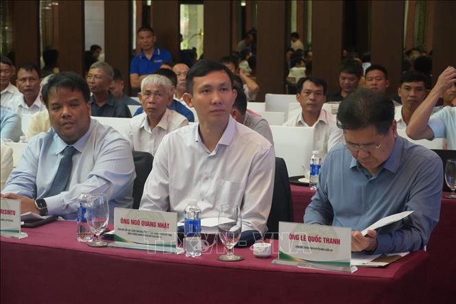 Các đại biểu tham dự hội thảo. Ảnh: Hoa Mai - TTXVN