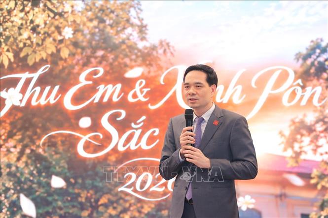 TS.BS. Nguyễn Đức Long, Phó Giám đốc Sở Y tế Hà Nội phát biểu. Ảnh: Minh Quyết - TTXVN
