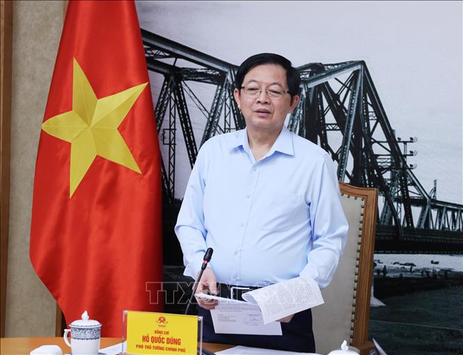 Phó Thủ tướng Hồ Quốc Dũng phát biểu chỉ đạo. Ảnh: Lâm Khánh - TTXVN