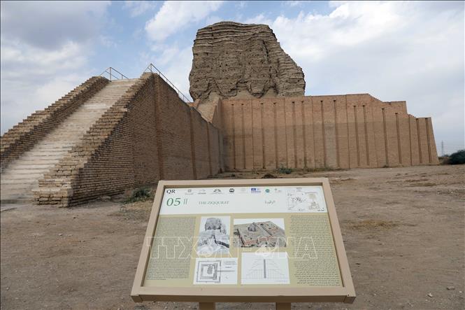 Di tích cổ Dur Kurigalzu ở ngoại ô Baghdad, Iraq ngày 20/10/2026. Ảnh: THX/TTXVN phát