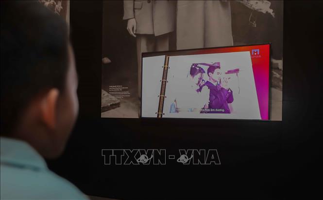 Hệ thống trưng bày thường xuyên, chuyên đề cùng các không gian trải nghiệm kết hợp công nghệ góp phần đổi mới cách tiếp cận lịch sử, văn hóa. Ảnh: Phan Phương – TTXVN