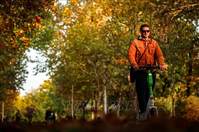 Cảnh đẹp mùa thu tại Budapest, Hungary ngày 21/10/2026. Ảnh: THX/TTXVN phát