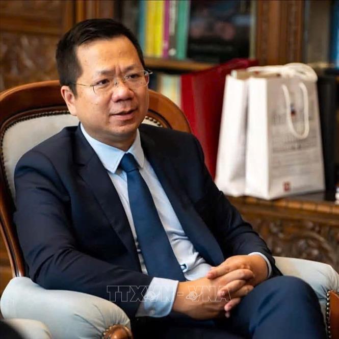 Đại sứ Việt Nam tại Ba Lan Hà Hoàng Hải. Ảnh: TTXVN phát