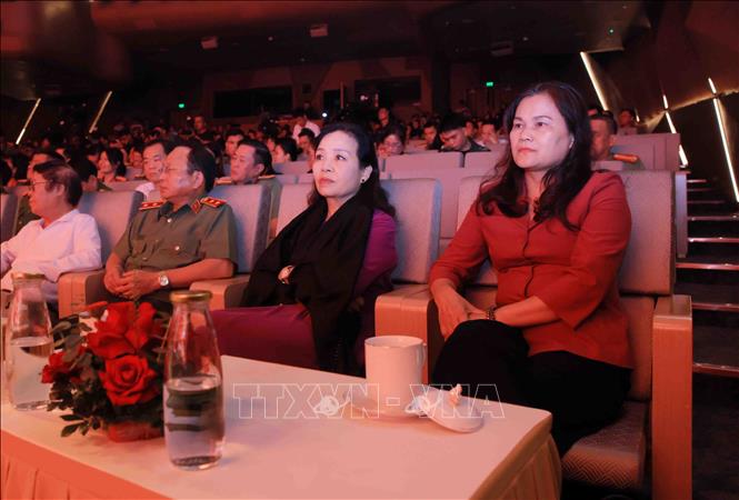 Các đại biểu tham dự buổi lễ. Ảnh: Phạm Kiên - TTXVN