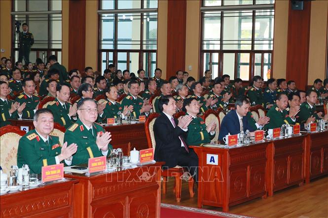 Các đại biểu dự lễ kỷ niệm. Ảnh: Trọng Đức - TTXVN