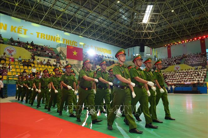 Khai mạc Đại hội Thể dục Thể thao thành phố Huế lần thứ X - năm 2026. Ảnh: Mai Trang- TTXVN 