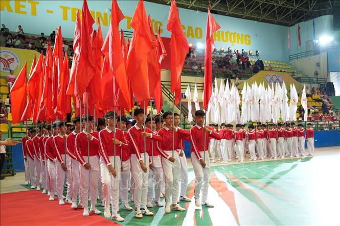 Khai mạc Đại hội Thể dục Thể thao thành phố Huế lần thứ X - năm 2026. Ảnh: Mai Trang- TTXVN 